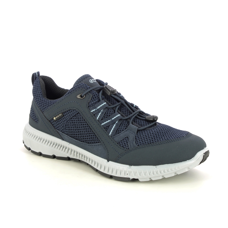 ECCO Terracruise Gtx Navy Womens Walking Shoes 843063 56702