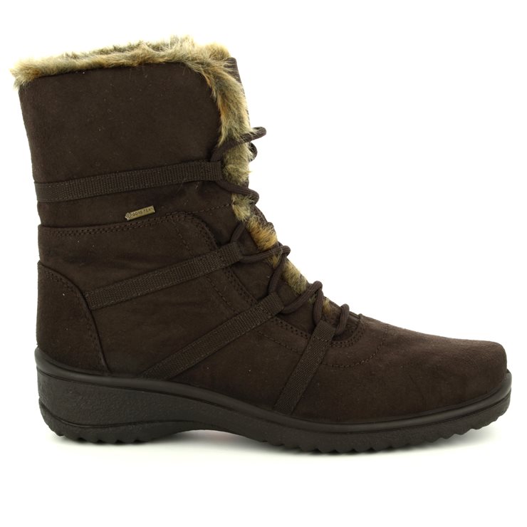 Ara Munich Boot Gore Tex 48523-08 Brown Winter Boots