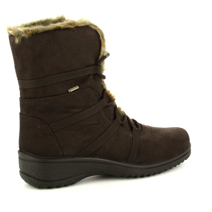 Ara Munich Boot Gore Tex 48523-08 Brown Winter Boots