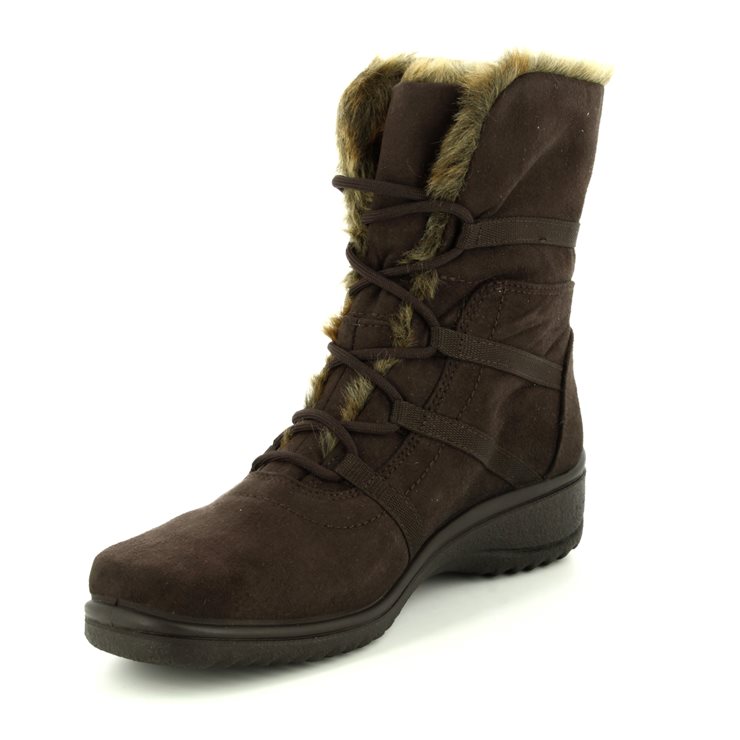 Ara Munich Boot Gore Tex 48523-08 Brown Winter Boots