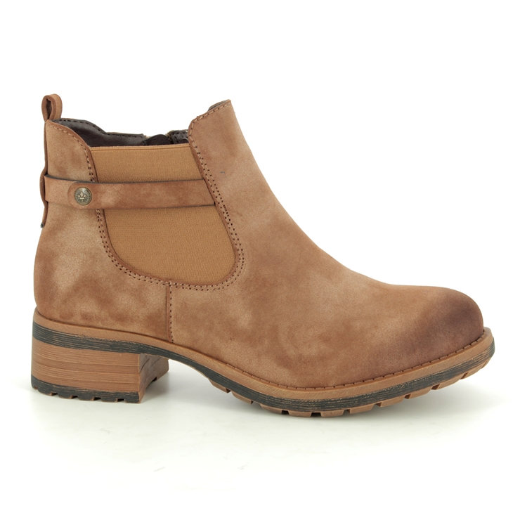 rieker brown leather boots