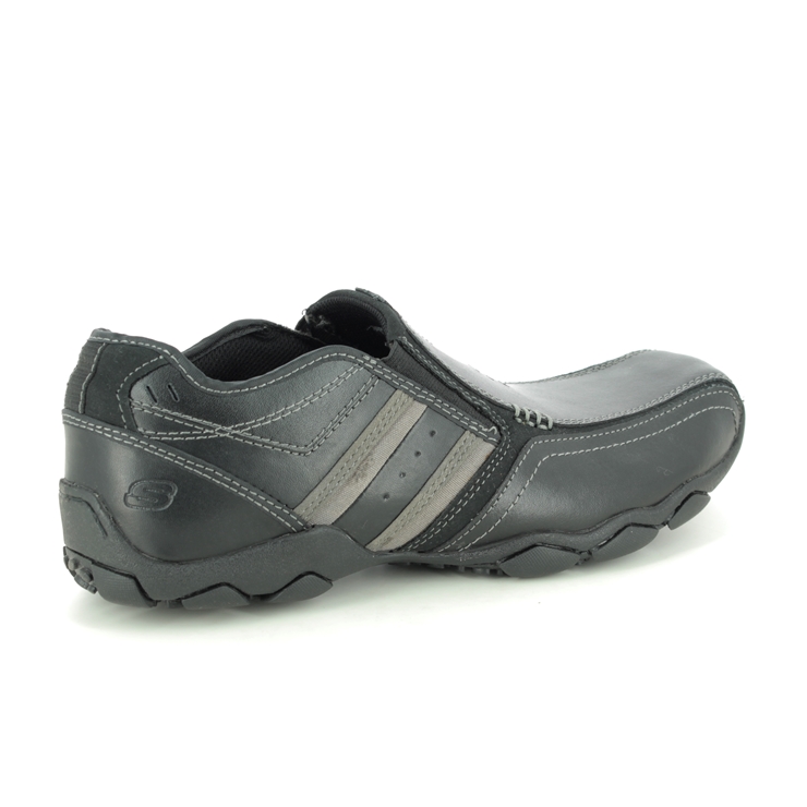 Skechers Diameter Zinroy BBK Black Mens comfort shoes 64275