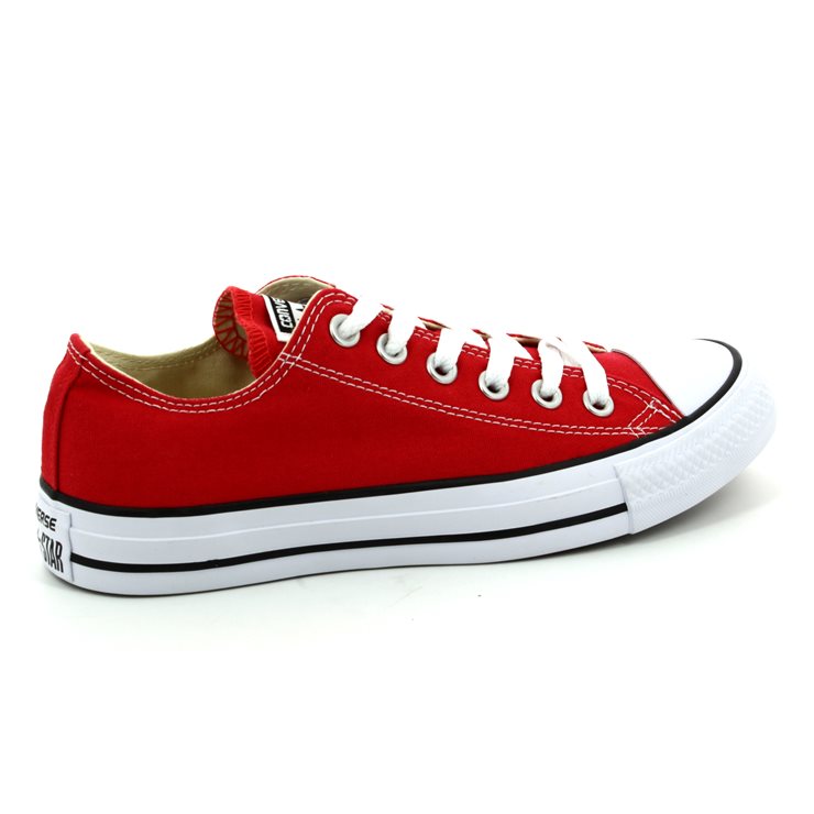 Converse M9696C All Star OX Classic Red canvas trainers