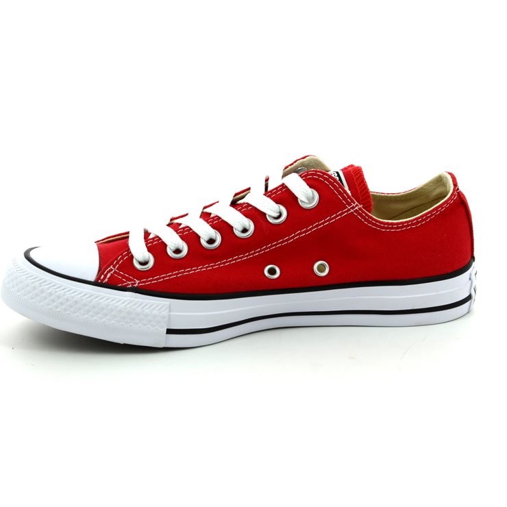 Converse M9696C All Star OX Classic Red canvas trainers