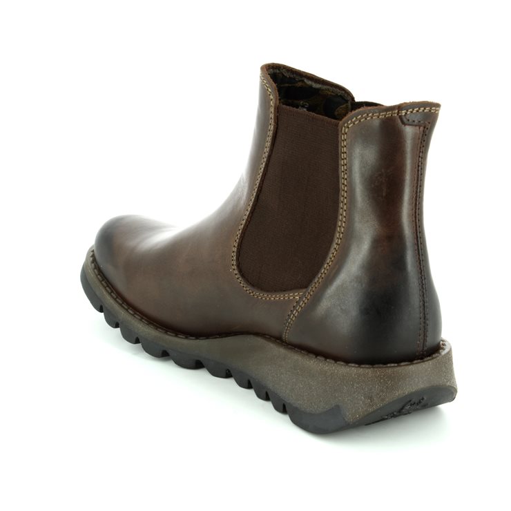 Fly London Salv 195 Brown Womens Chelsea Boots P143195-001