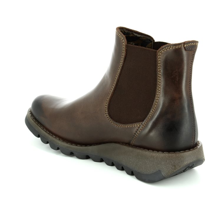 Fly London Salv 195 Brown Womens Chelsea Boots P143195-001