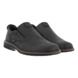 ECCO Slip-on Shoes - Black leather - 510184/51052 TURN SLIP GTX