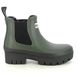 Barbour Chelsea Boots - Olive Green - LRF0100/OL12 HALTON WELLIE