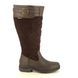 Barbour Knee-high Boots - Brown leather - LFO0736/BR11 OAK WATERPROOF