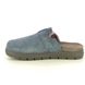 Begg Exclusive Slipper Mules - Denim Suede - 14121194W/74 ABBY   BOSTON