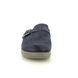 Begg Exclusive Slipper Mules - Navy suede - 14121194W/73 ABBY   BOSTON