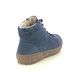 Begg Exclusive Hi Tops - Navy Nubuck - 15211168W/73 ARDA   KNIT HI