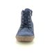 Begg Exclusive Hi Tops - Navy Nubuck - 15211168W/73 ARDA   KNIT HI