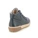 Begg Exclusive Hi Tops - Navy leather - 13651131W/71 ARDA   ZIP HI