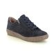 Begg Exclusive Lacing Shoes - Navy Suede - 13661131W/73 ARDA   ZIP