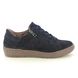 Begg Exclusive Lacing Shoes - Navy Suede - 13661131W/73 ARDA   ZIP