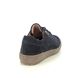 Begg Exclusive Lacing Shoes - Navy Suede - 13661131W/73 ARDA   ZIP