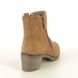 Begg Exclusive Ankle Boots - Tan suede - 13611130W/13 FIONA  ZIP BOOT