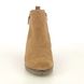 Begg Exclusive Ankle Boots - Tan suede - 13611130W/13 FIONA  ZIP BOOT