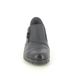 Begg Exclusive Shoe-boots - Black leather - 13601184W/31 FIONA  ZIP SHOE