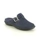 Begg Exclusive Slipper Mules - BLUE LEATHER - 498831880/70 LAGOLI