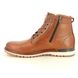 Begg Exclusive Winter Boots - Tan Leather - 1109/11 LOUREDO