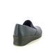 Begg Exclusive Comfort Slip On Shoes - Navy leather - 8621206W/71 LUNA   SLIP ON