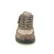 Begg Exclusive Trainers - Dark Taupe Suede - 1067900W/99 MAE WEDGE ZIP