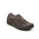 Walk in the City Slippers - Brown nubuck - 2307P/37661 NOBLEY FUR