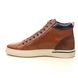 Begg Exclusive Boots - Tan Leather - 1065G/11 PORSCHE ZIP HT