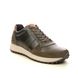 Begg Exclusive Trainers - Olive leather - 718T/90 SINA LACE