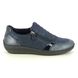 Begg Exclusive Comfort Slip On Shoes - Navy Suede - 14511196W/73 TAVI   ZIP