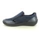 Begg Exclusive Comfort Slip On Shoes - Navy Suede - 14511196W/73 TAVI   ZIP