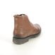 Begg Exclusive Boots - Tan Leather  - VUL065/M07002 VULCANO ZIP CAP