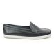 Begg Exclusive Loafers - Navy Leather - 3456/71 WENDY HAVANA