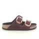 Birkenstock Slide Sandals - PLUM - 1027988/95 ARIZONA BIG BUCKLE