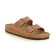 Birkenstock Slide Sandals - Tan Leather - 1028401/11 ARIZONA LADIES
