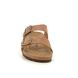 Birkenstock Slide Sandals - Tan Leather - 1028401/11 ARIZONA LADIES