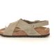 Birkenstock Comfortable Sandals - Taupe suede - 1024110/ TULUM SOFT FOOTBED