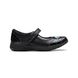 Clarks Girls School Shoes - Black leather - 783146F RELDA SPARK MJ