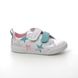 Clarks Toddler Girls Trainers - Cotton - 663546F FOXING LO K