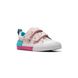 Clarks Toddler Girls Trainers - Pink - 764856F FOXING MYTH T