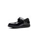 Clarks Girls School Shoes - Black patent - 753086F JAZZY JIG K MARY JANE