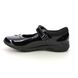 Clarks Girls School Shoes - Black patent - 722416F RELDA SEA K MARY JANE