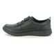 Clarks Boys Shoes - Black leather - 494097G SCAPE FLARE Y