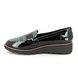 Clarks Loafers - Black patent - 640824D SHARON GRACIE