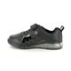 Clarks Girls School Shoes - Black leather - 686657G SPARK GLOW K