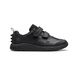 Clarks Boys Casual Shoes - Black leather - 782897G STEGGY PACE 2V