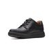 Clarks Comfort Shoes - Black leather - 3698/48H UN ABODE EASE