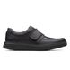 Clarks Comfort Shoes - Black leather - 3698/68H UN ABODE STRAP